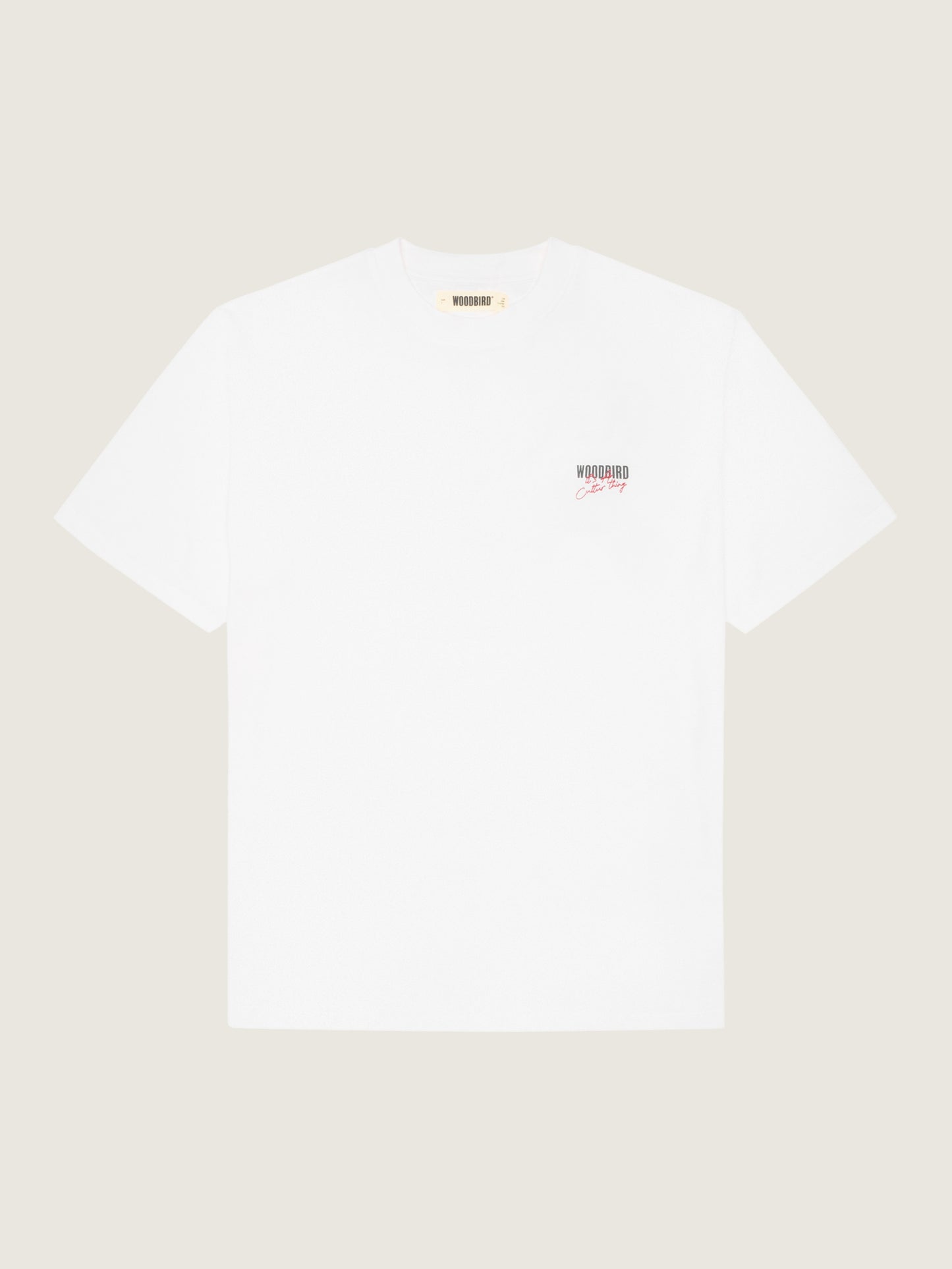 Woodbird WBBaine Ganbei Tee T-Shirts White