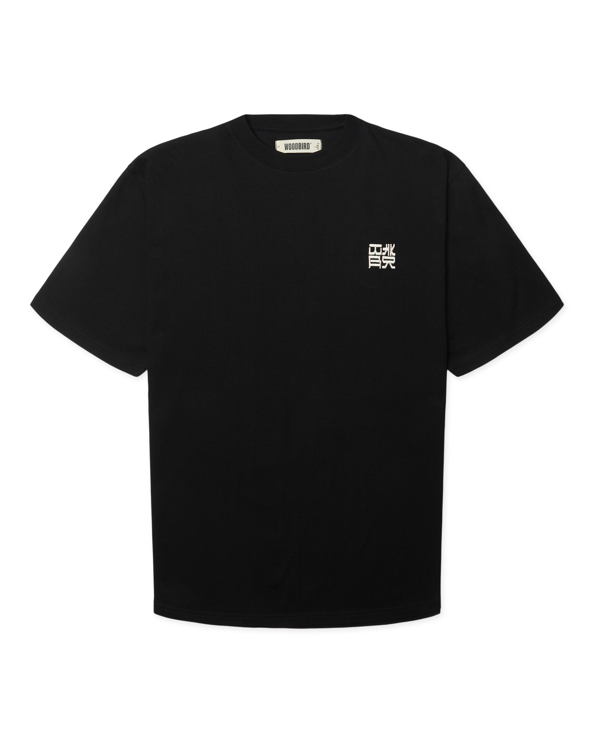 Woodbird WBBaine HK Tee T-Shirts Black