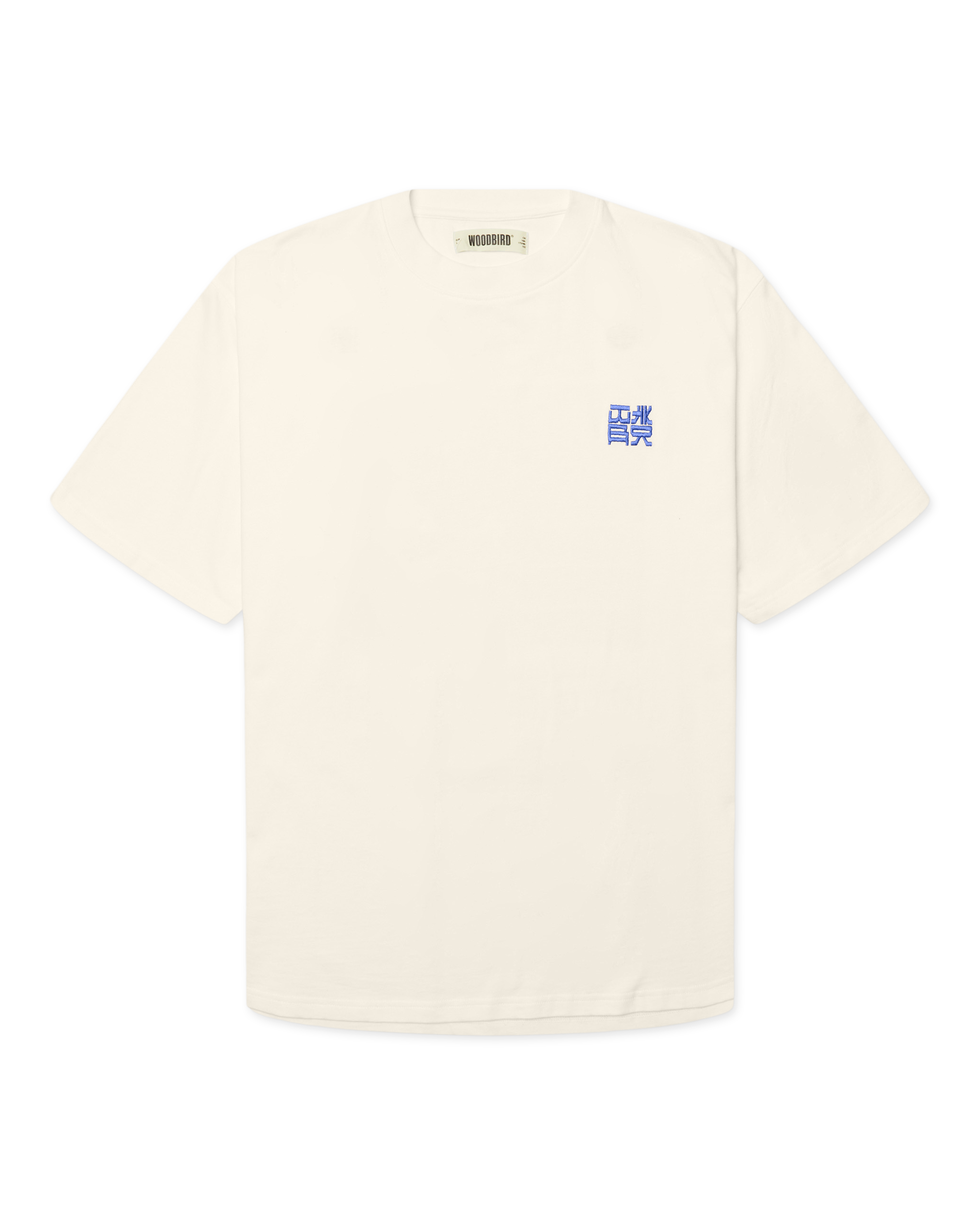 Woodbird WBBaine HK Tee T-Shirts Off White