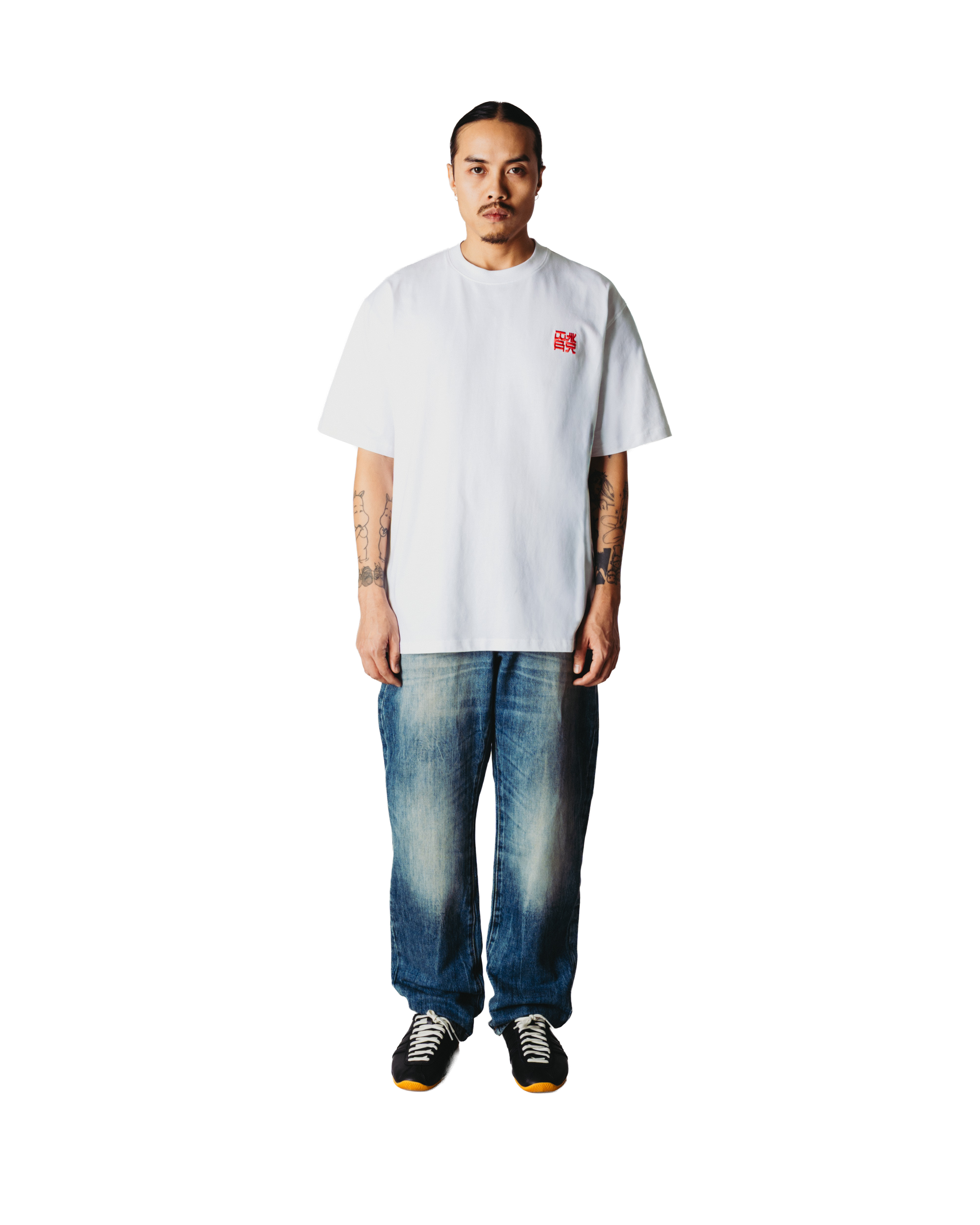 Woodbird WBBaine HK Tee T-Shirts White