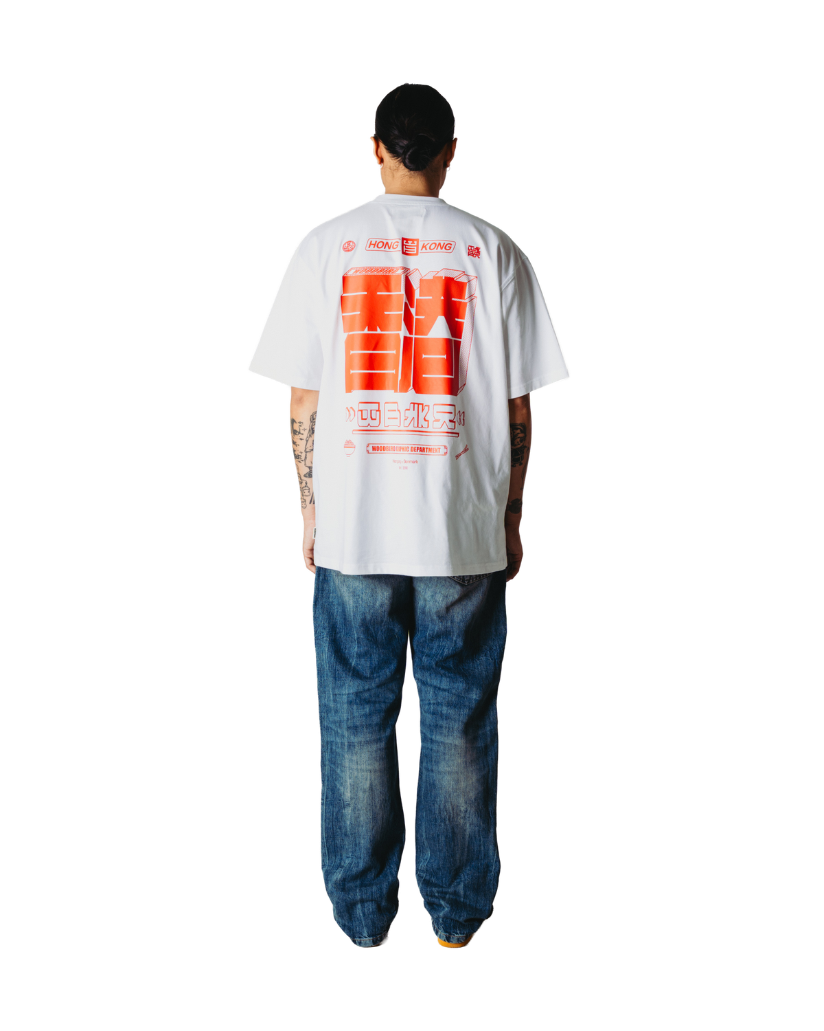Woodbird WBBaine HK Tee T-Shirts White