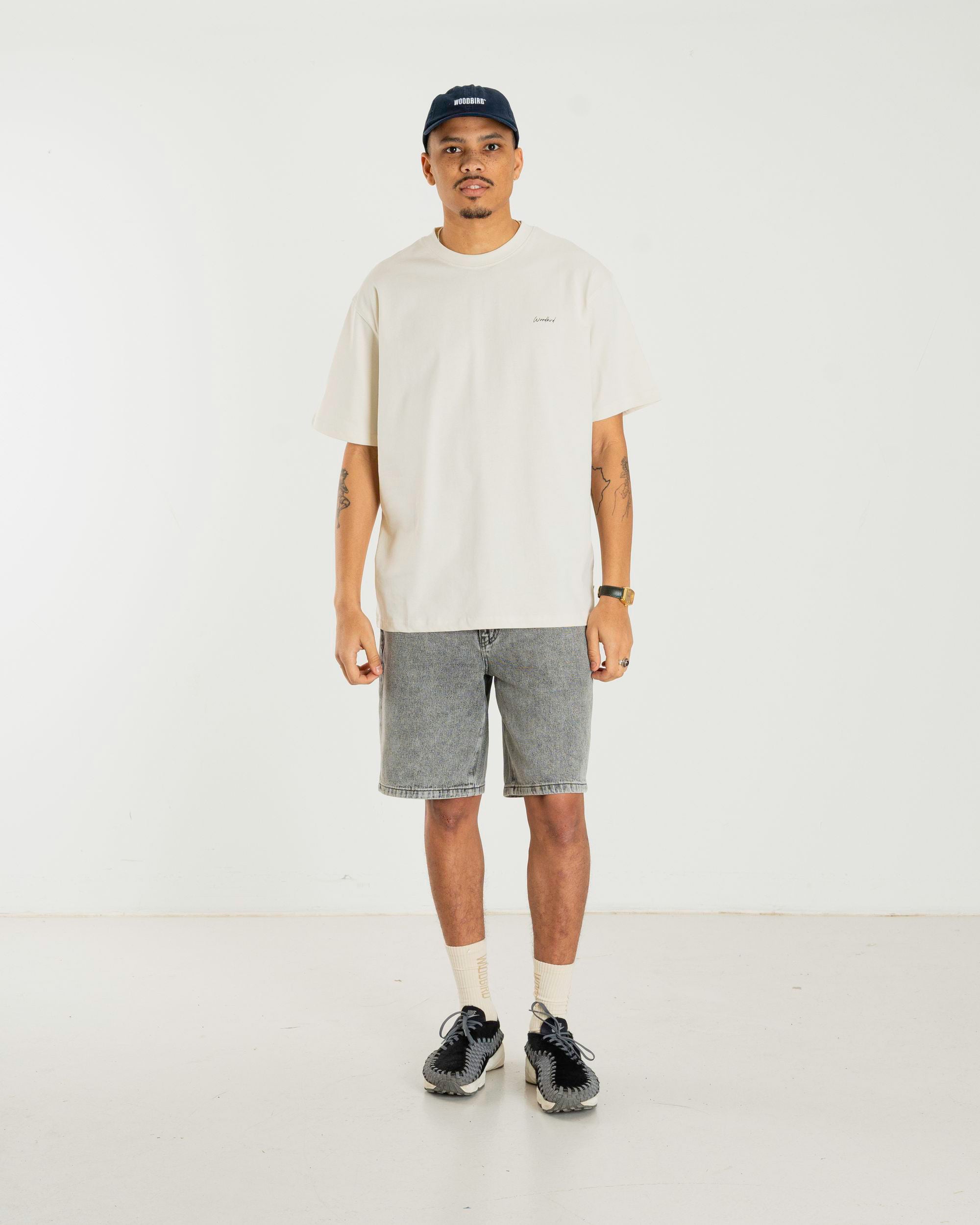 Woodbird WBBaine HongBao Tee T-Shirts Off White