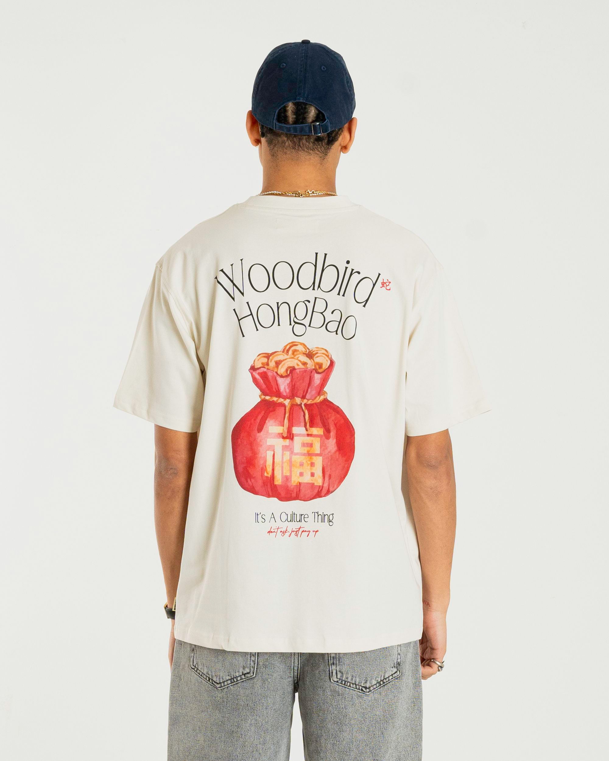 Woodbird WBBaine HongBao Tee T-Shirts Off White