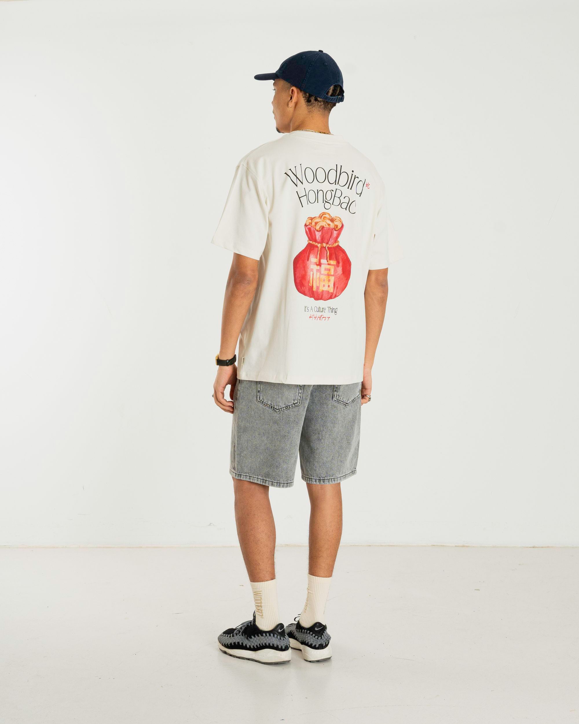 Woodbird WBBaine HongBao Tee T-Shirts Off White