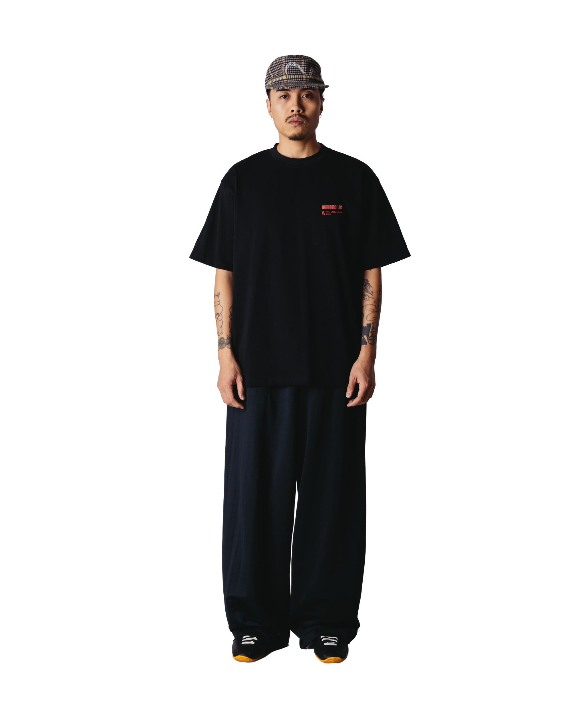 Woodbird WBBaine Horse Tee T-Shirts Black