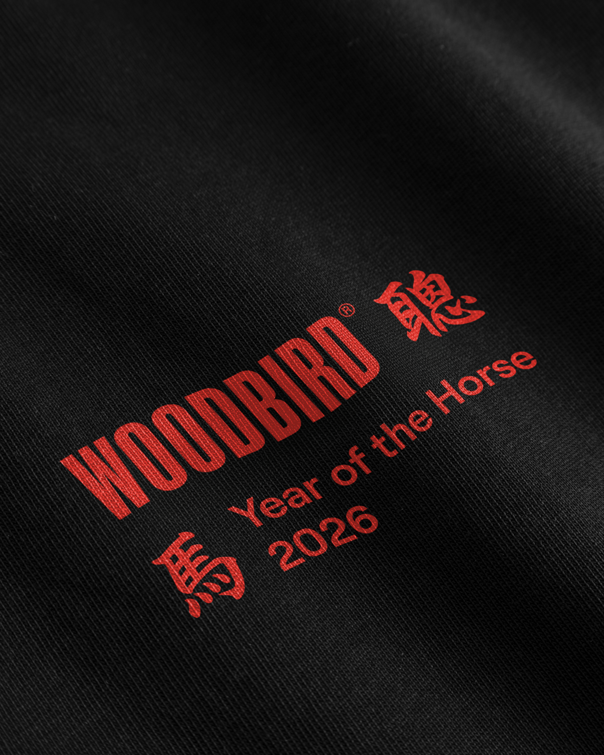 Woodbird WBBaine Horse Tee T-Shirts Black