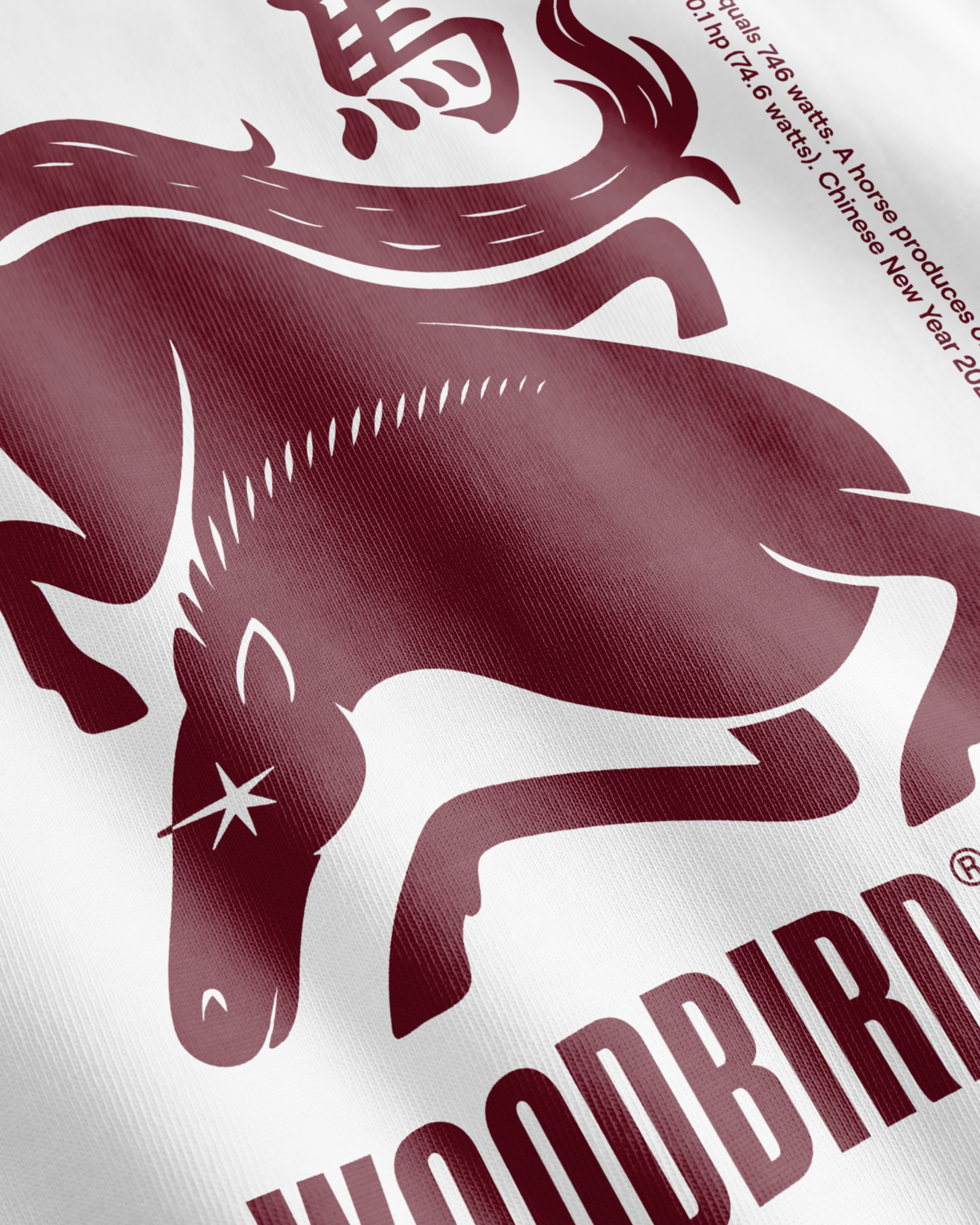 Woodbird WBBaine Horse Tee T-Shirts White