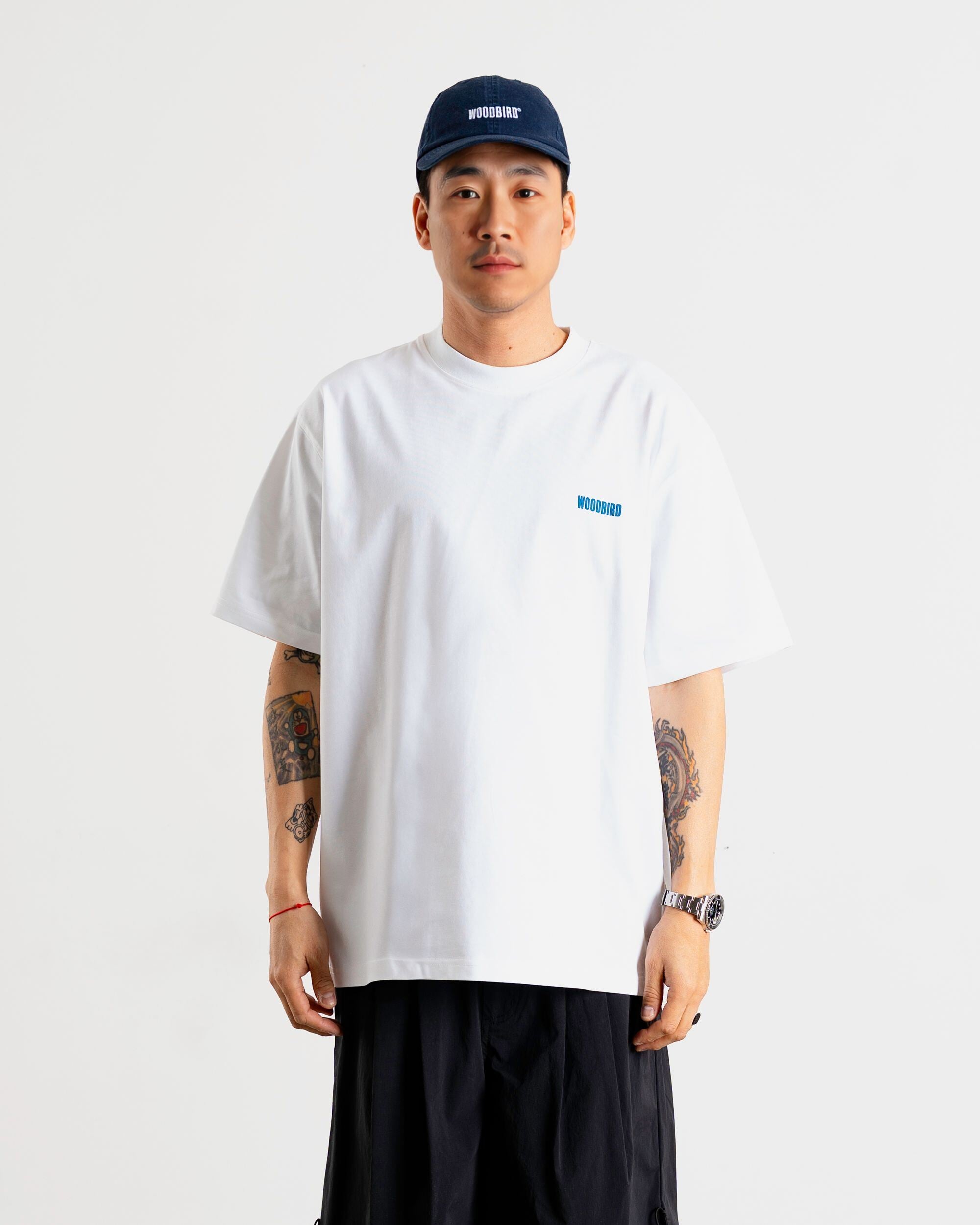 Woodbird WBBaine Kind Tee T-Shirts White