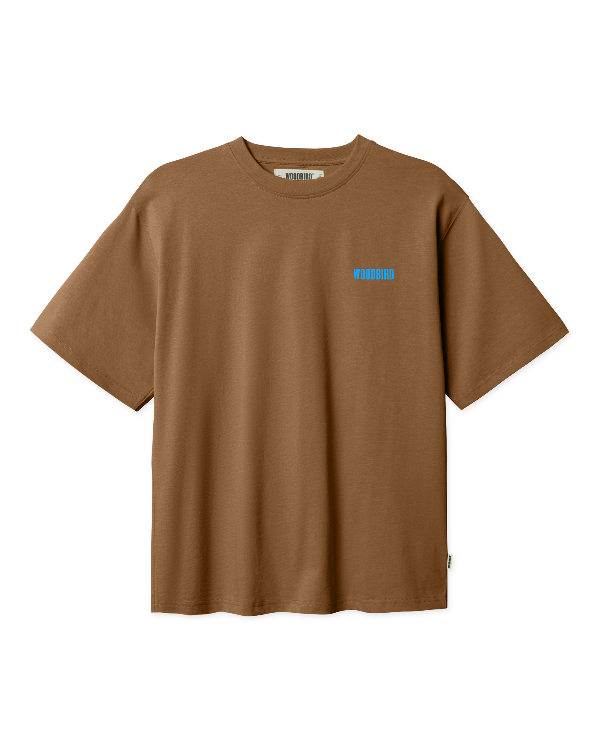 Woodbird WBBaine Koi Tee T-Shirts Dark Brown