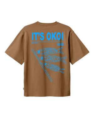 Woodbird WBBaine Koi Tee T-Shirts Dark Brown