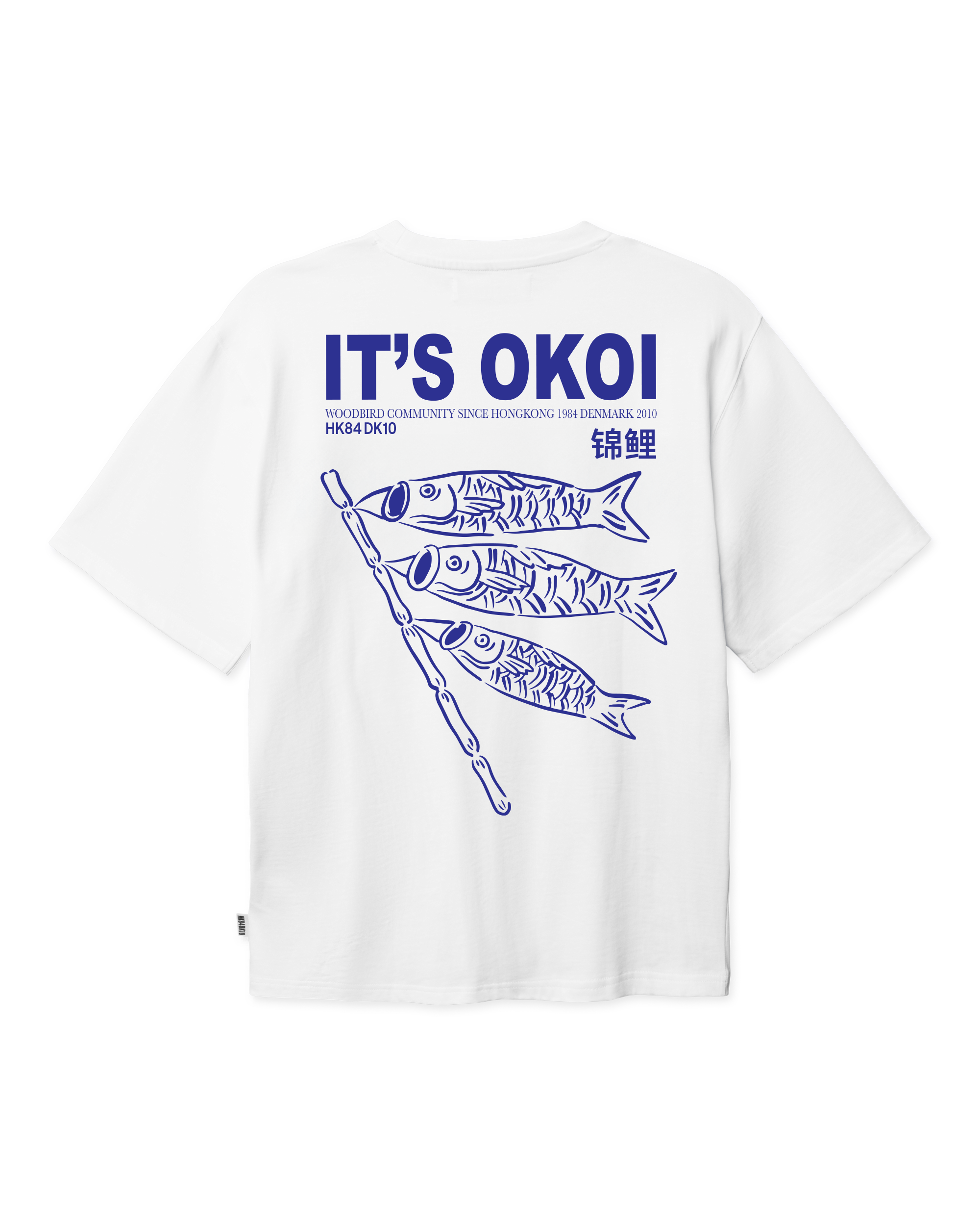 Woodbird WBBaine Koi Tee T-Shirts White