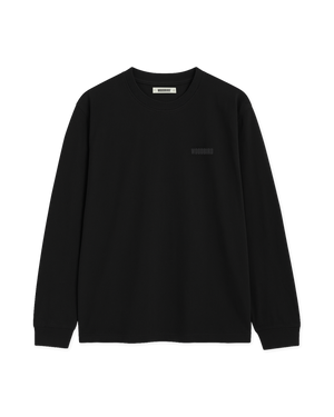 Woodbird WBBaine LS Tee T-Shirts Black
