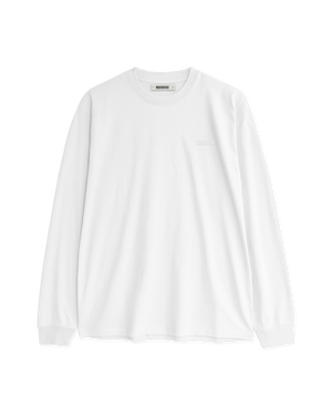 Woodbird WBBaine LS Tee T-Shirts White