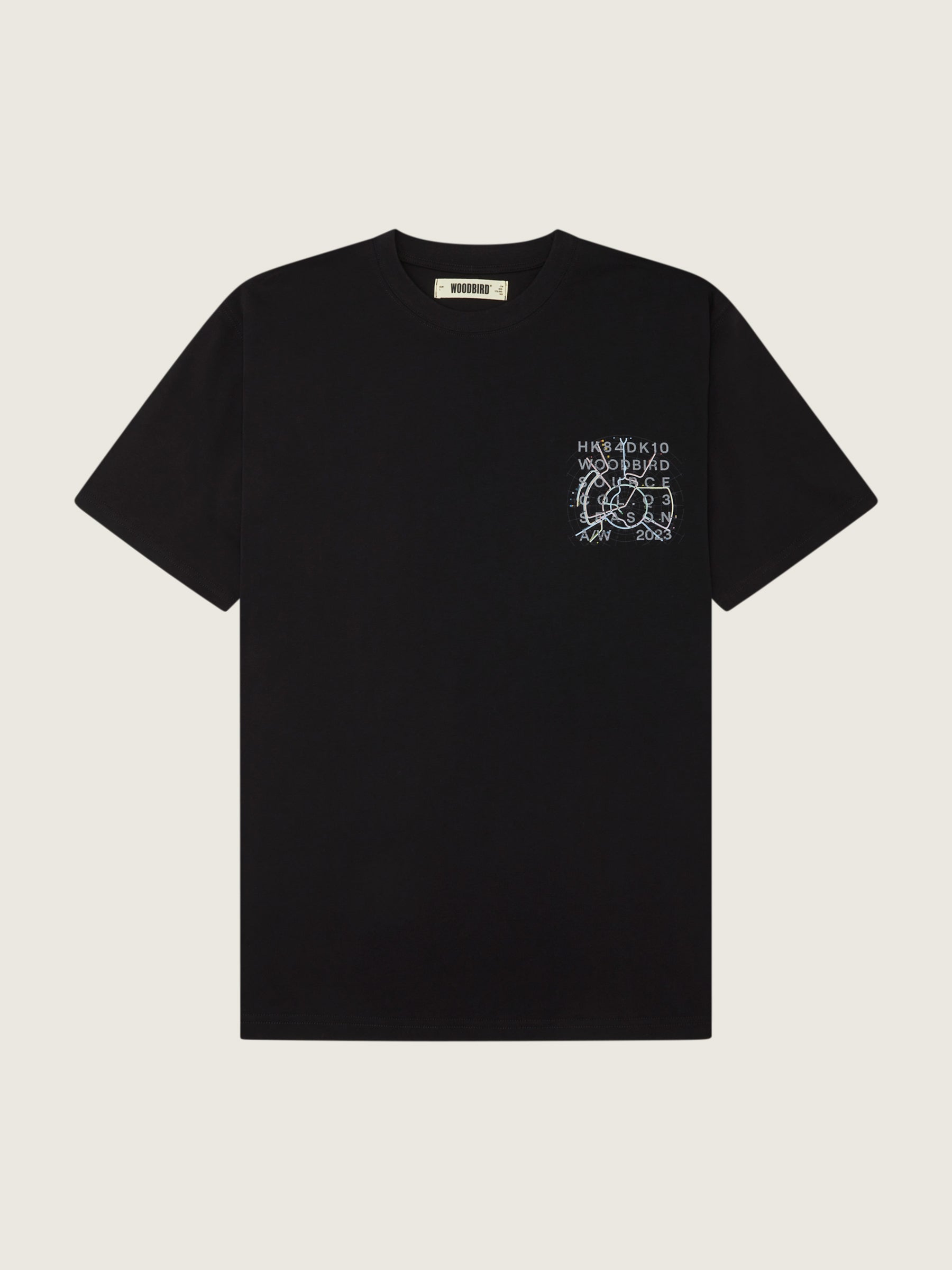 Woodbird WBBaine Metro Tee T-Shirts Black