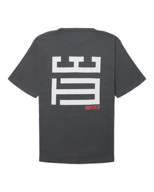 Woodbird WBBaine Mono Tee T-Shirts Slate Blue