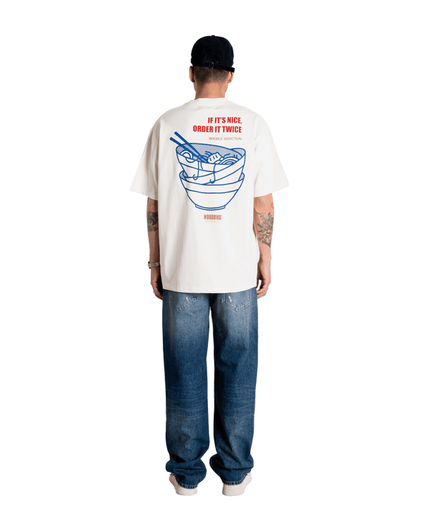 Woodbird WBBaine Noodle Tee T-Shirts Off White