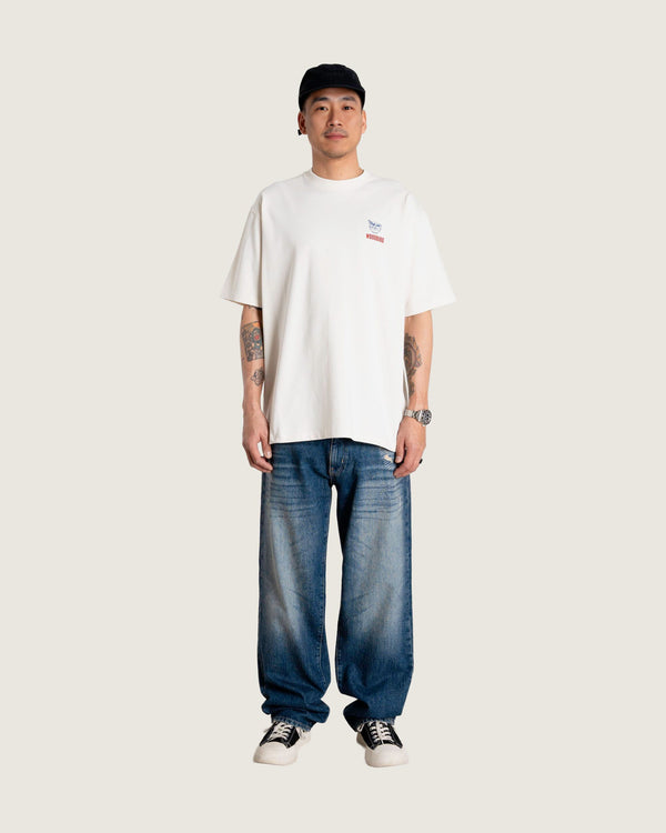 Woodbird WBBaine Noodle Tee T-Shirts Off White