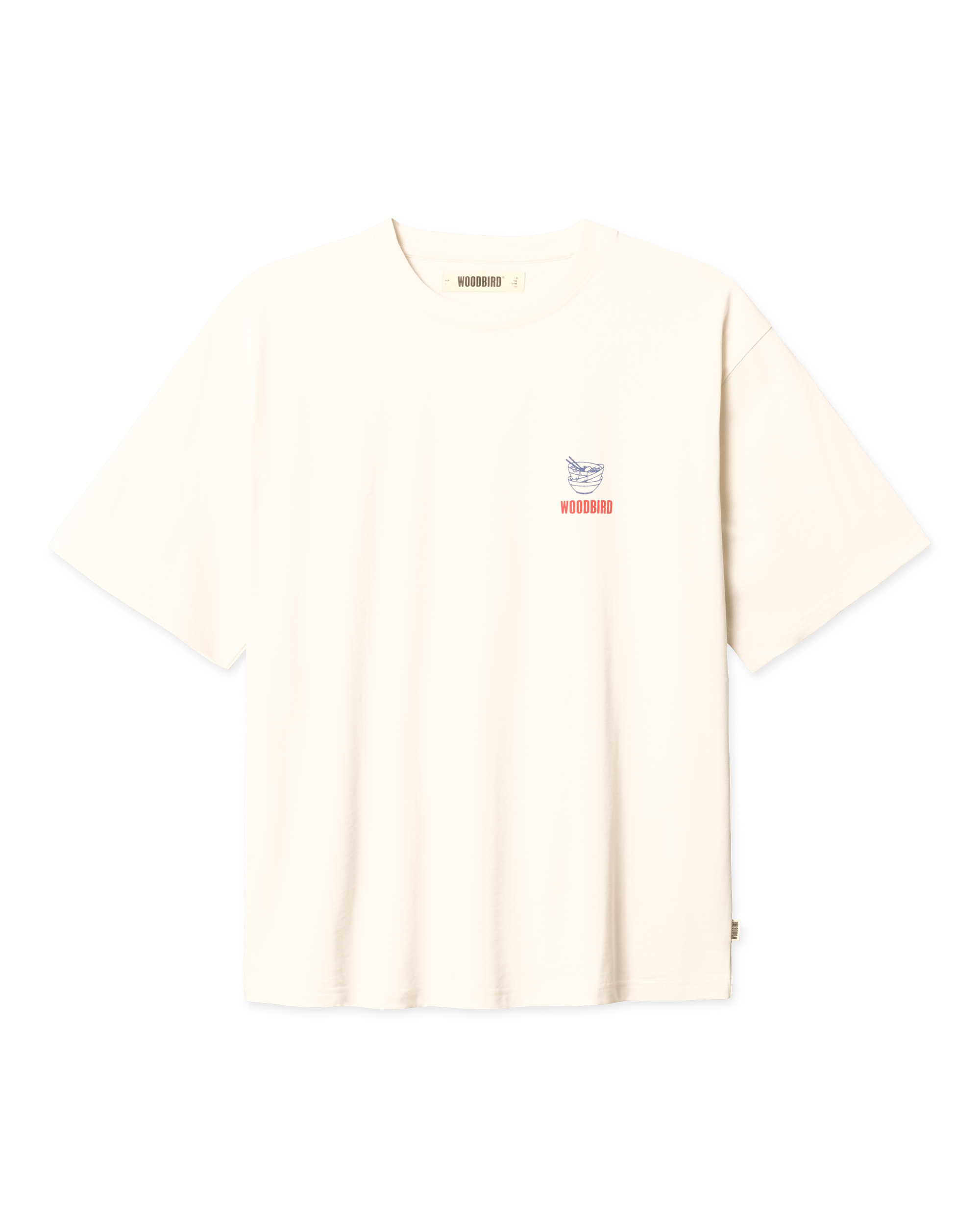 Woodbird WBBaine Noodle Tee T-Shirts Off White
