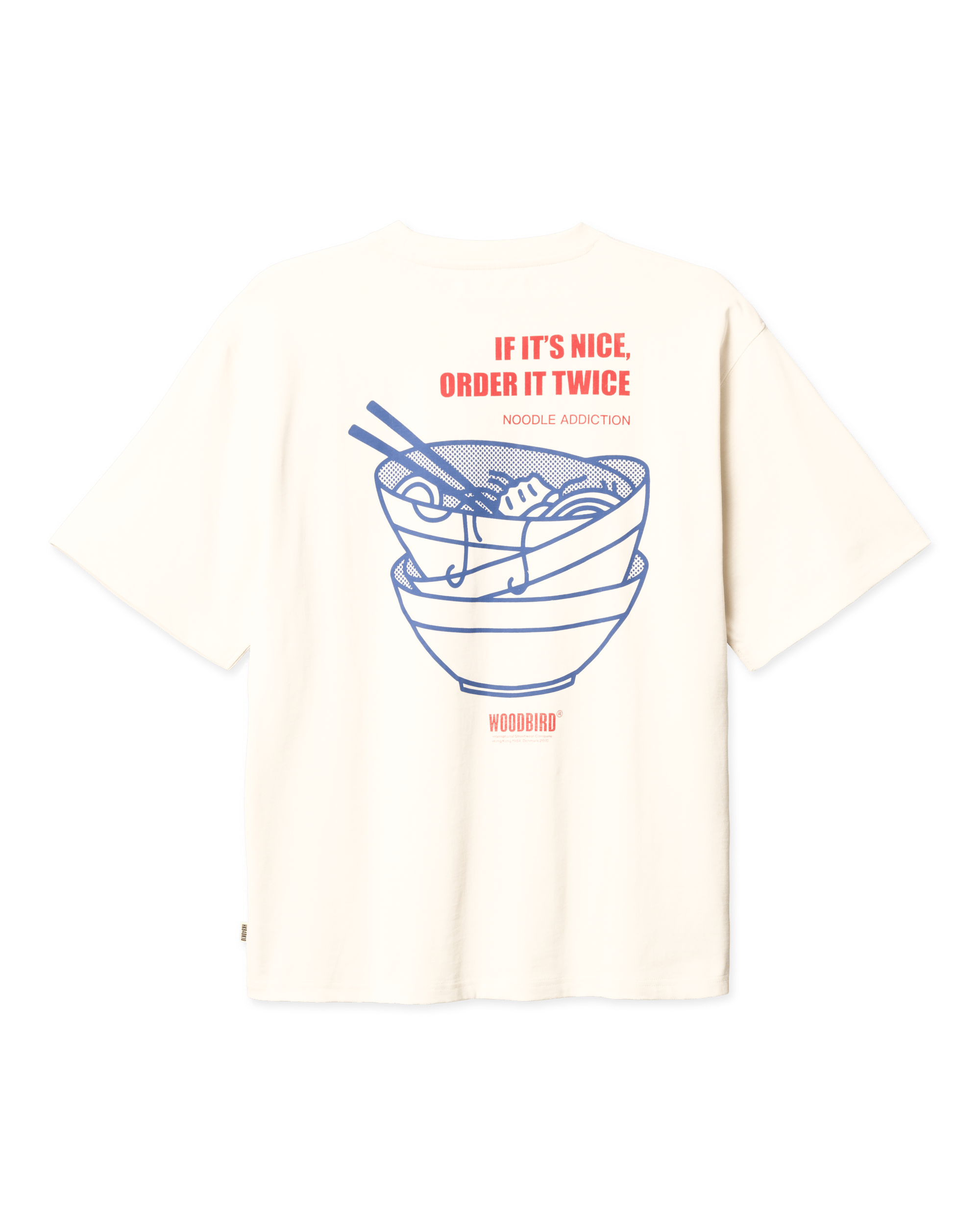 Woodbird WBBaine Noodle Tee T-Shirts Off White