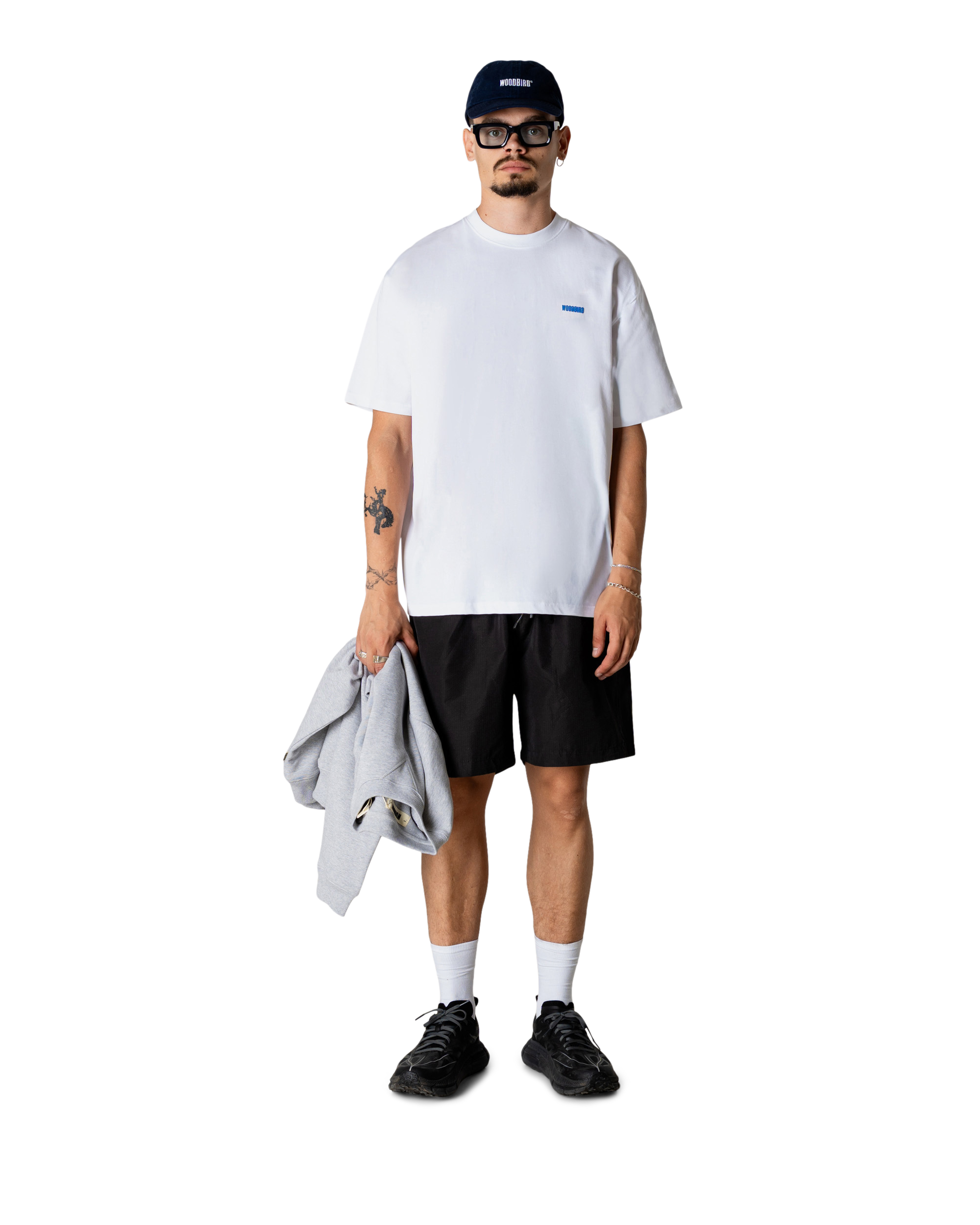 Woodbird WBBaine Octo Tee T-Shirts White