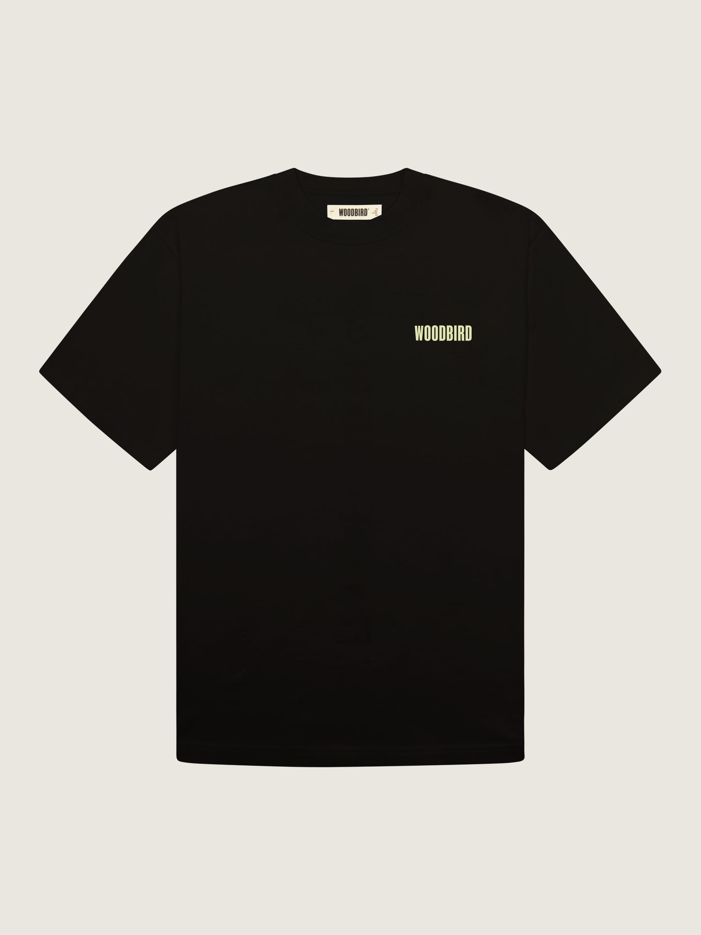 Woodbird WBBaine Peel Tee T-Shirts Black