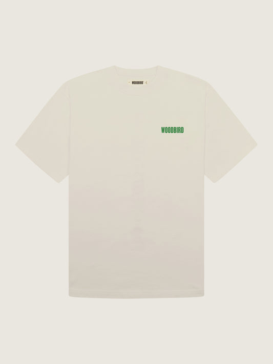 Woodbird WBBaine Peel Tee T-Shirts Off White