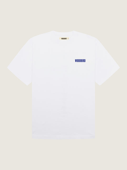 Woodbird WBBaine Peel Tee T-Shirts White