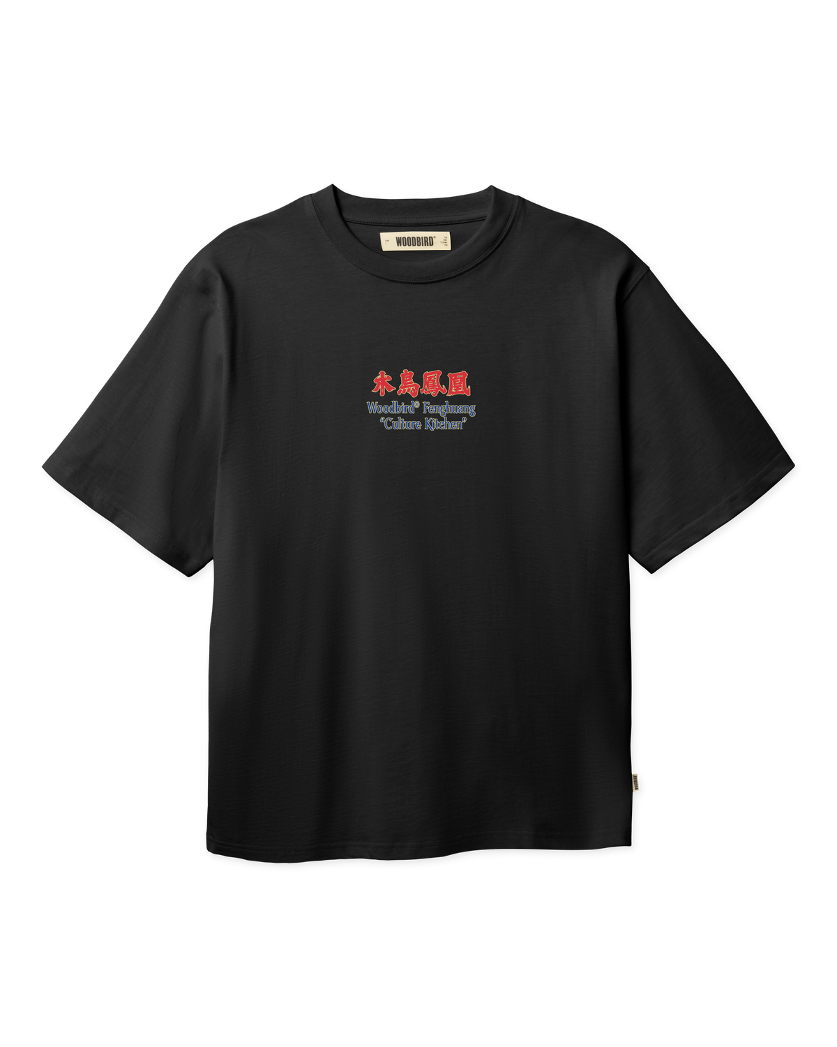 Woodbird WBBaine Phenix Tee T-Shirts Black