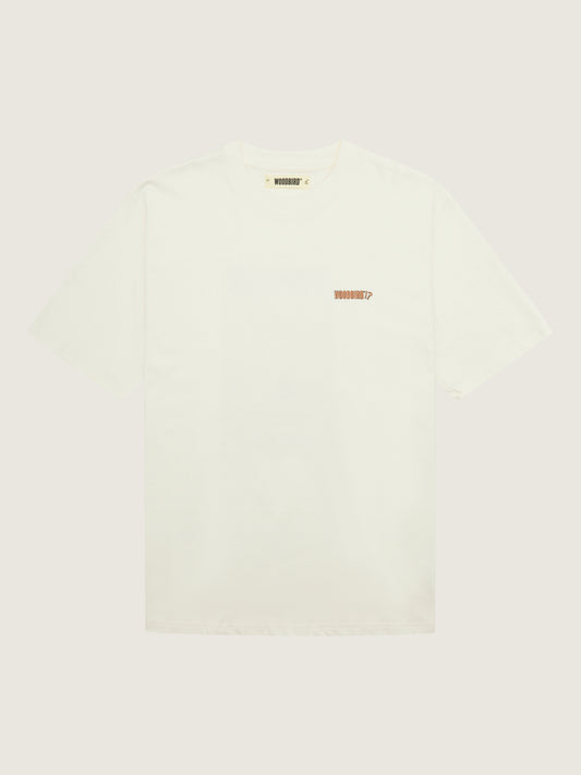 Woodbird WBBaine Photo Tee T-Shirts Off White