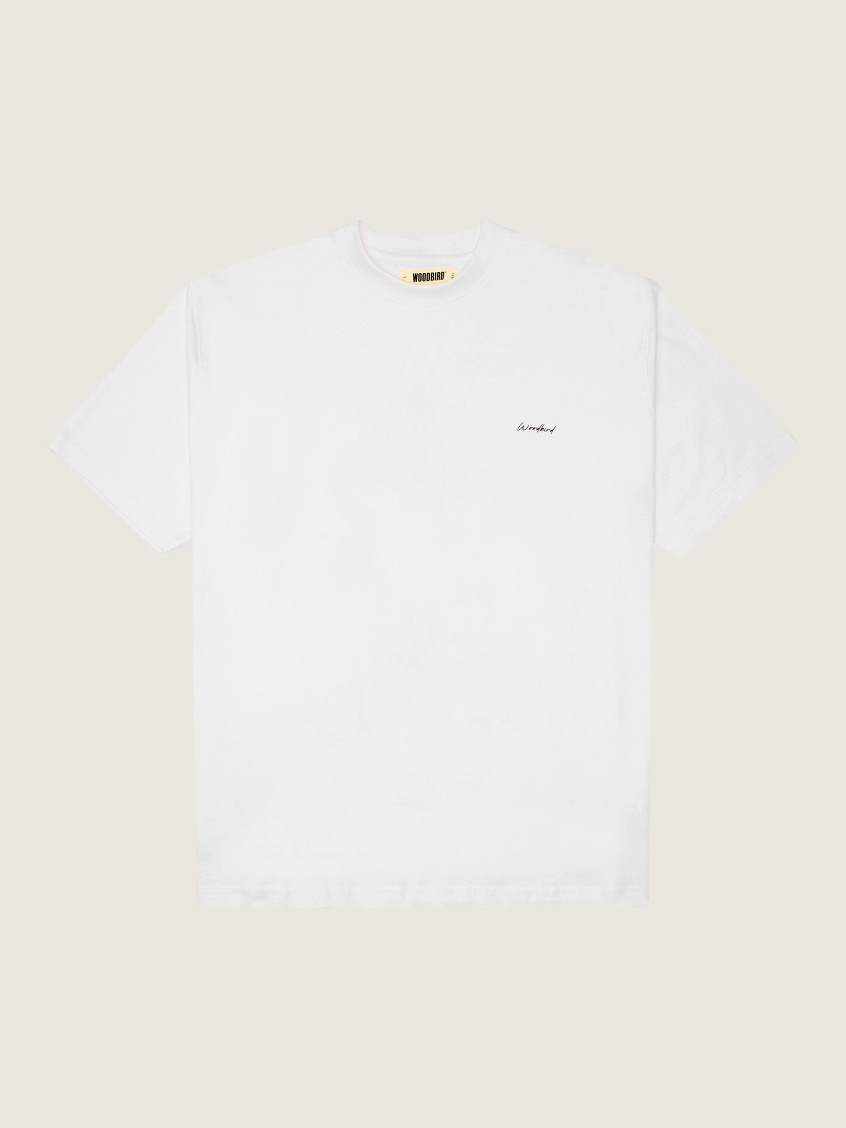 Woodbird WBBaine Pose Tee T-Shirts Off White