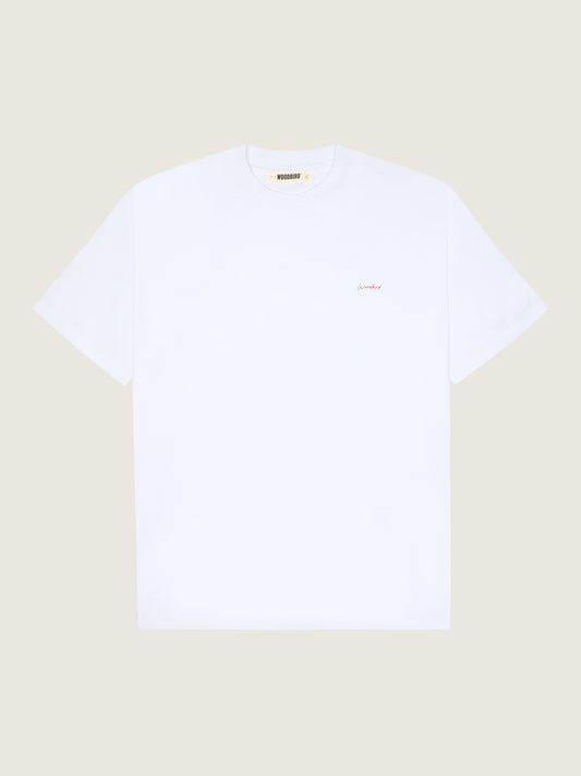 Woodbird WBBaine Pose Tee T-Shirts White