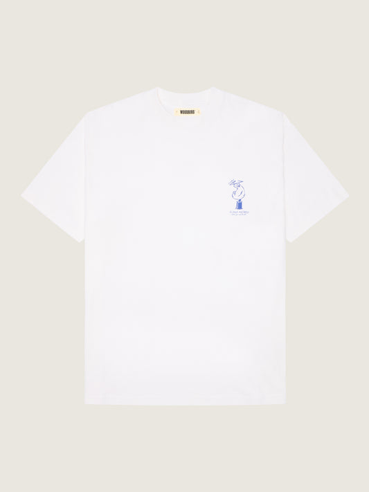 Woodbird WBBaine Relax Tee T-Shirts White