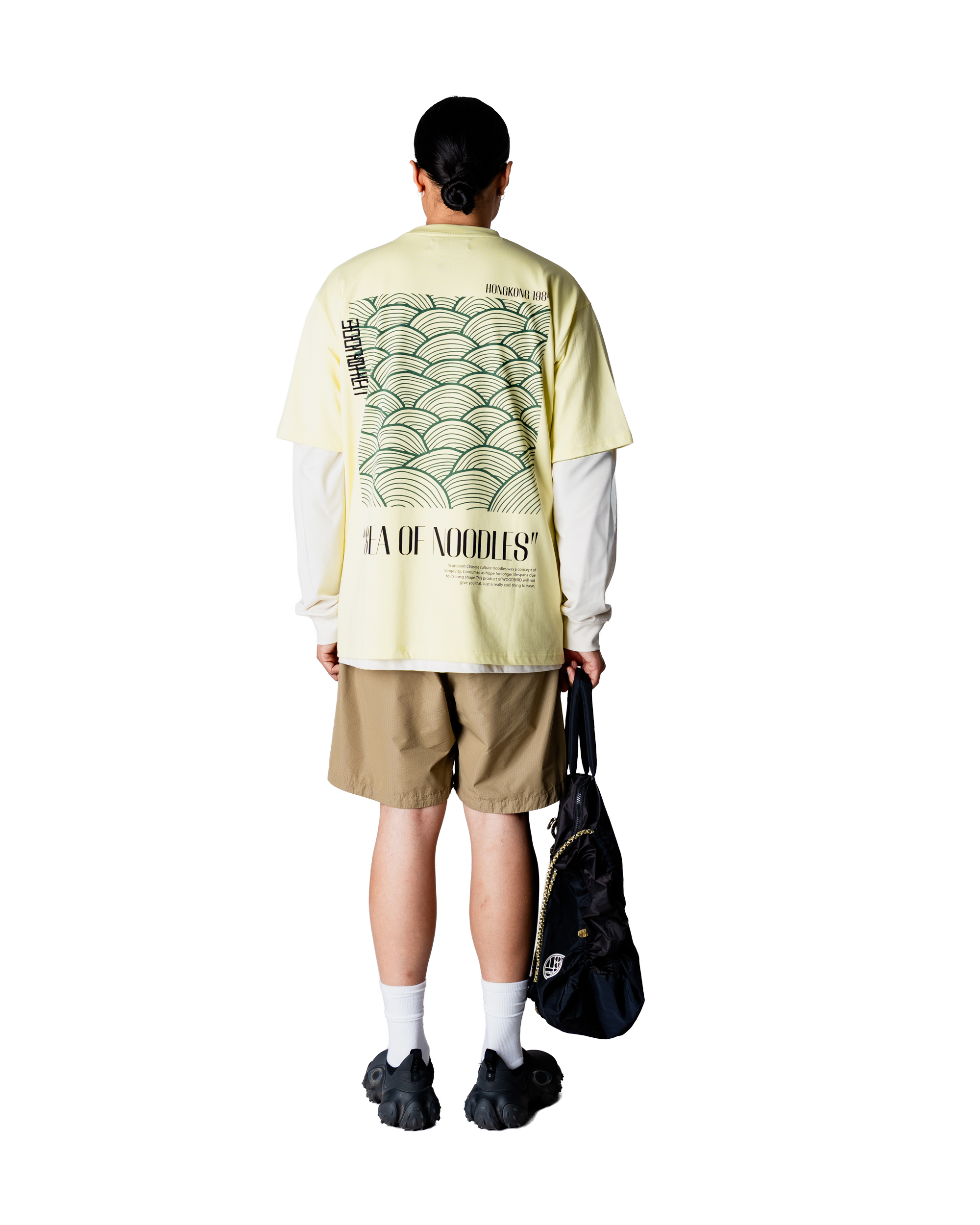 Woodbird WBBaine Sea Tee T-Shirts Wax Yellow