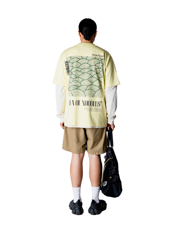 Woodbird WBBaine Sea Tee T-Shirts Wax Yellow