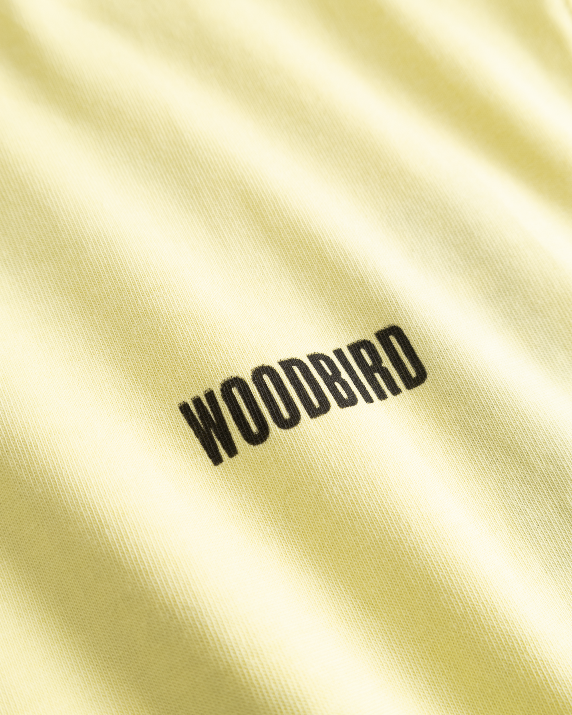 Woodbird WBBaine Sea Tee T-Shirts Wax Yellow