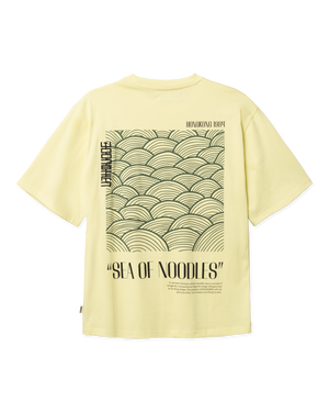 Woodbird WBBaine Sea Tee T-Shirts Wax Yellow