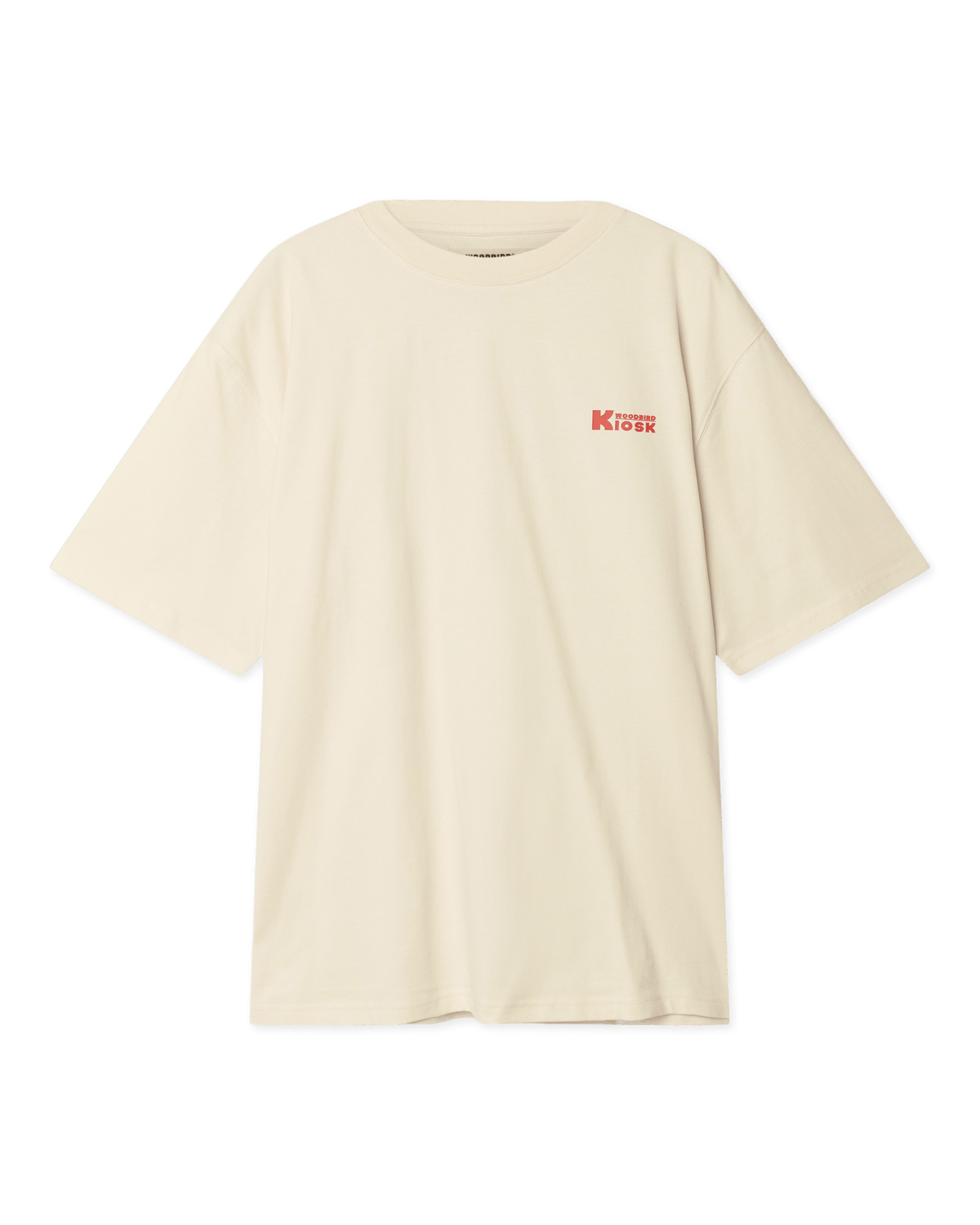 Woodbird WBBaine Shop Tee T-Shirts Off White