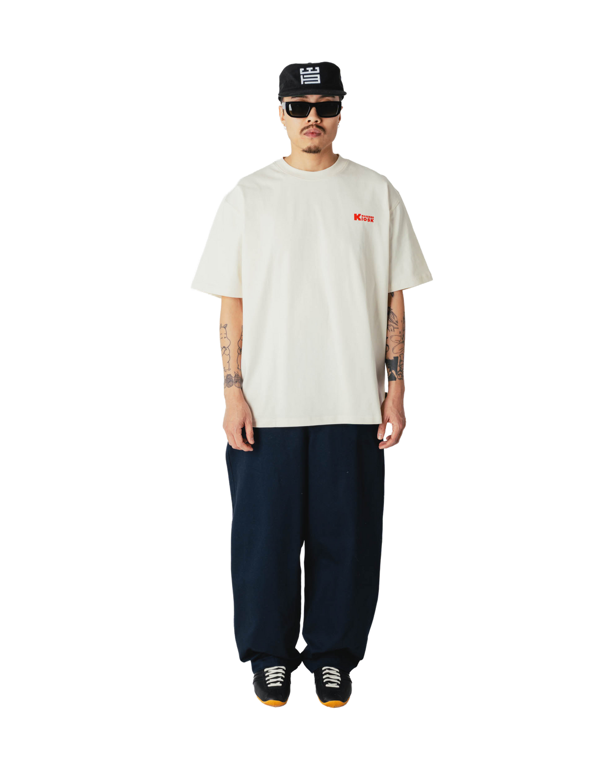 Woodbird WBBaine Shop Tee T-Shirts Off White