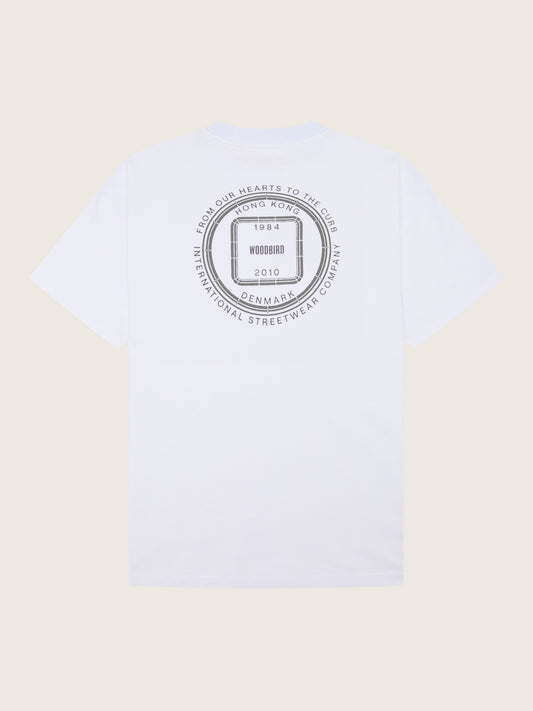 Woodbird WBBaine Snow Tee T-Shirts White