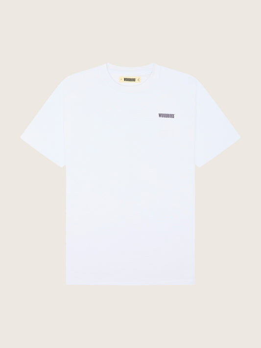 Woodbird WBBaine Snow Tee T-Shirts White