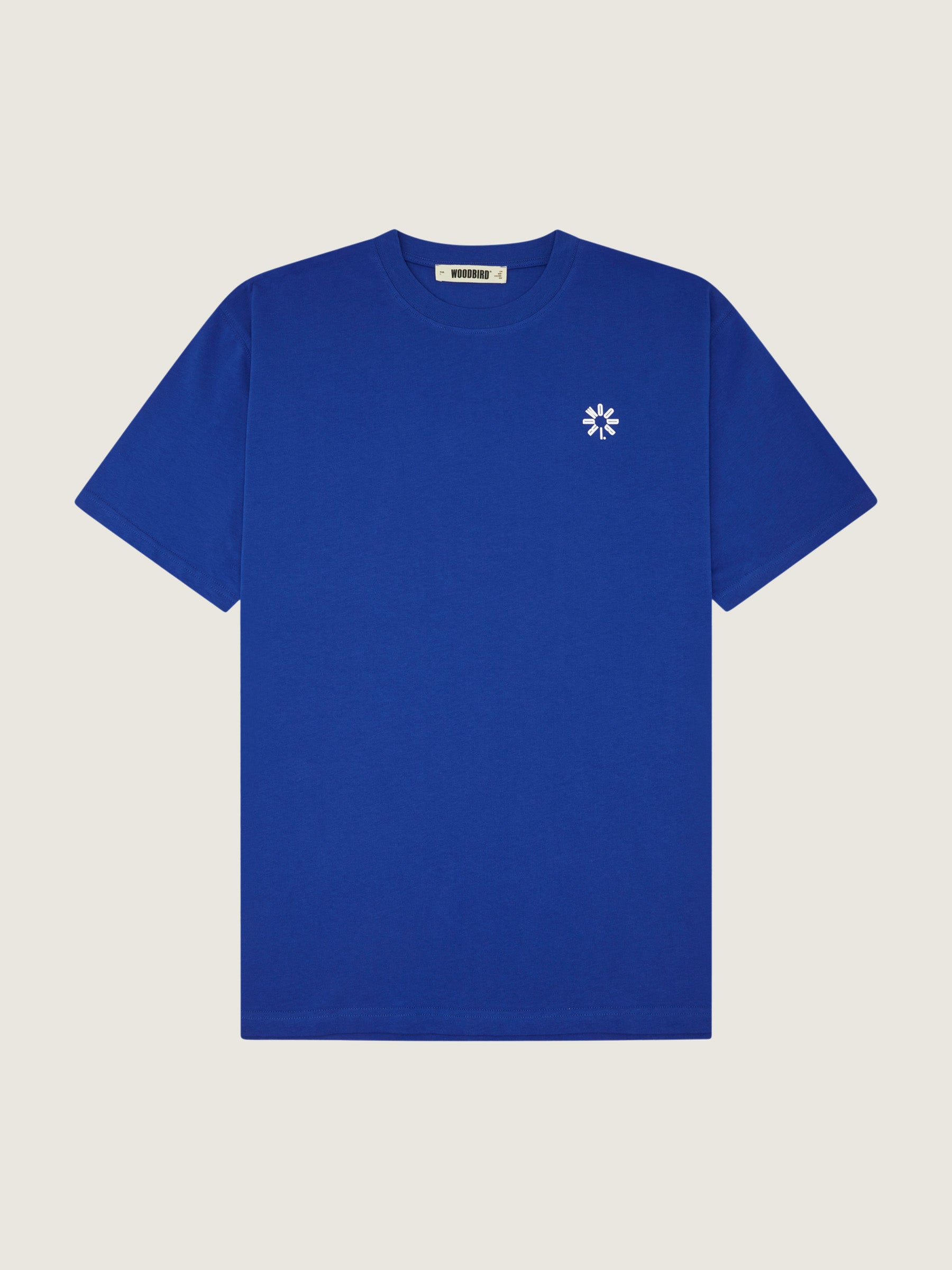 Woodbird Baine Star Tee T-Shirts Cobalt Blue