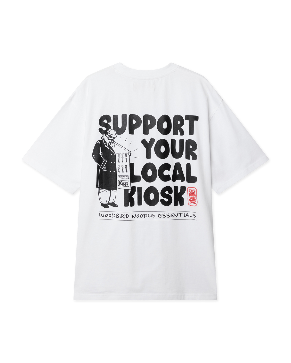 Woodbird WBBaine Support Tee T-Shirts White