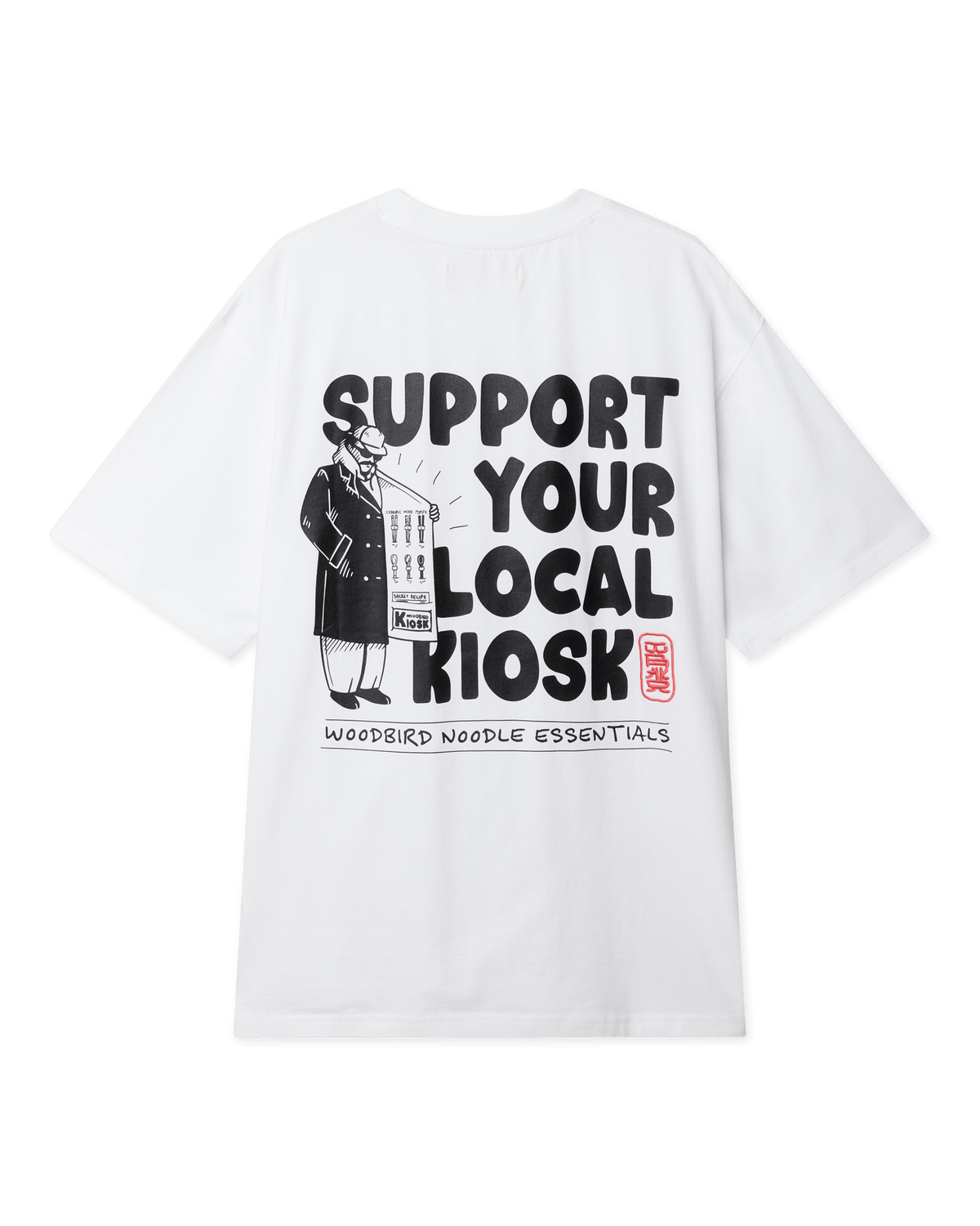 Woodbird WBBaine Support Tee T-Shirts White