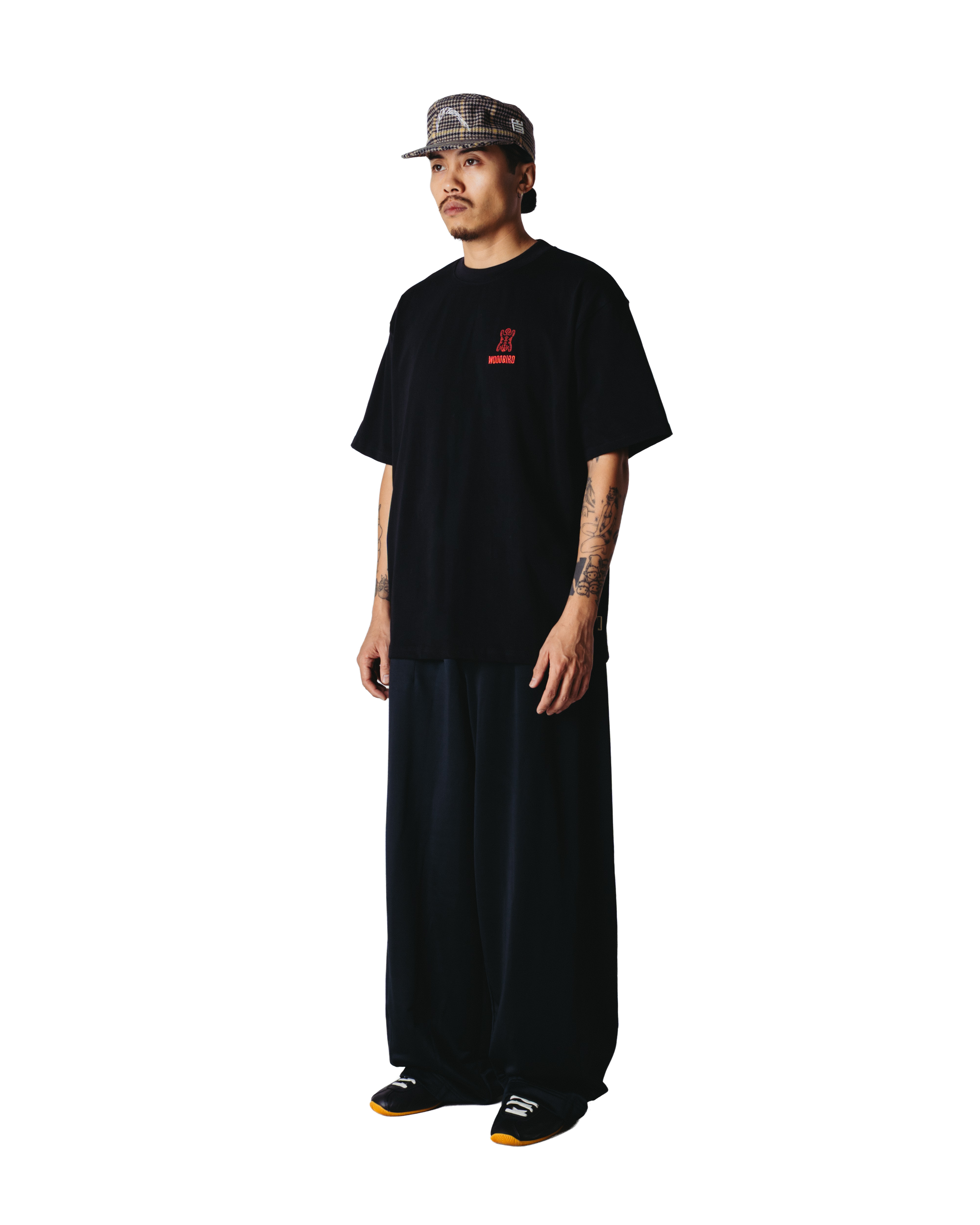Woodbird WBBaine Tiger Tee T-Shirts Black