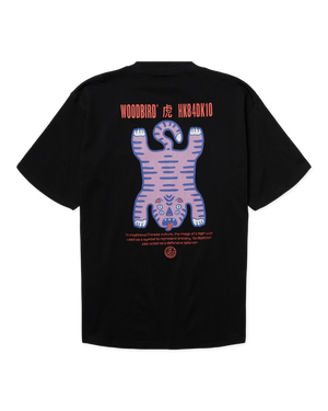Woodbird WBBaine Tiger Tee T-Shirts Black