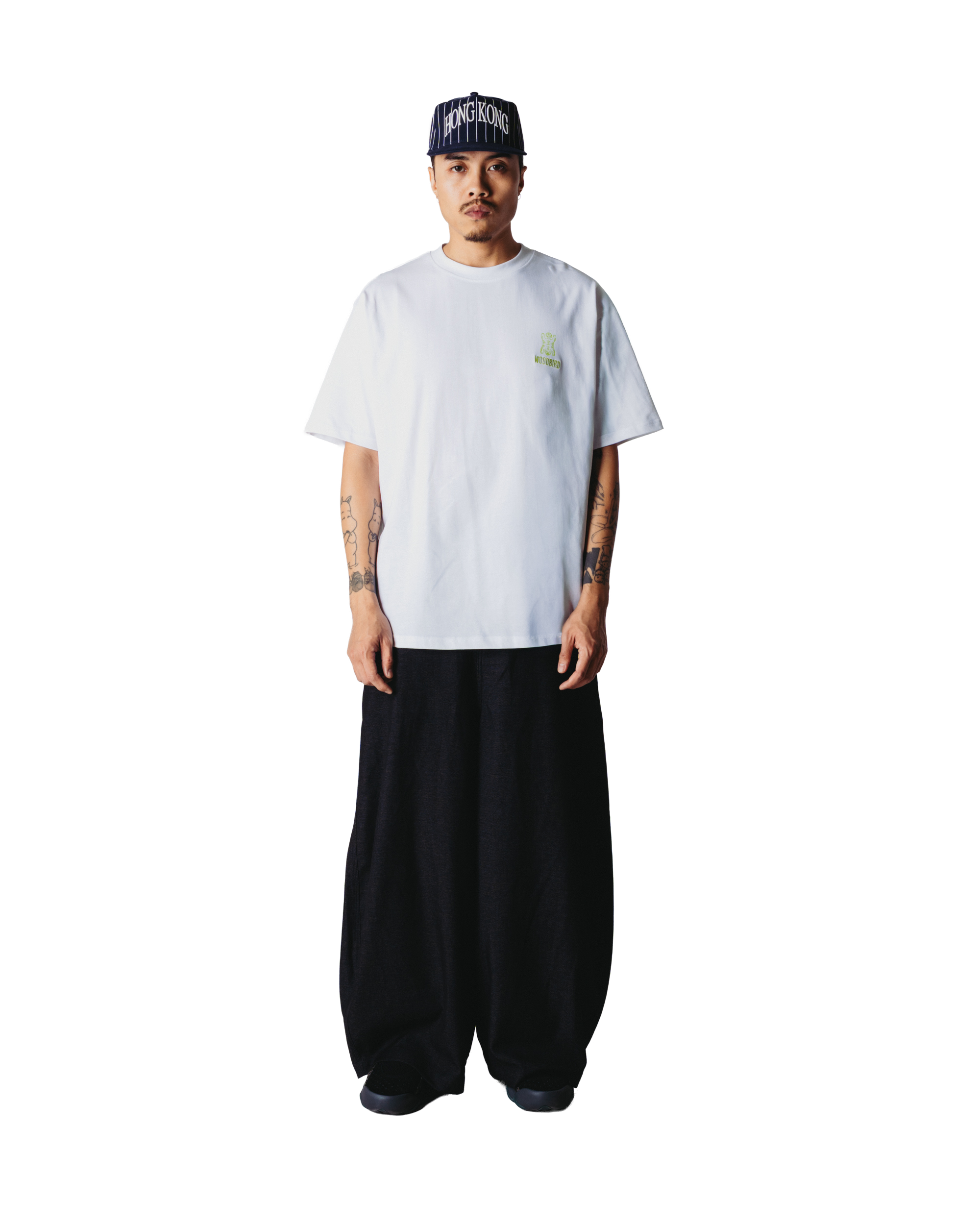 Woodbird WBBaine Tiger Tee T-Shirts White