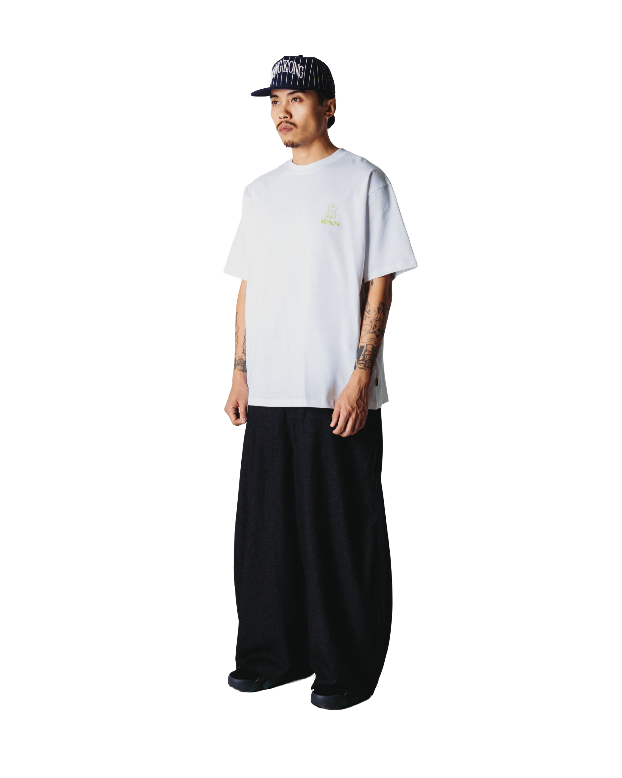 Woodbird WBBaine Tiger Tee T-Shirts White