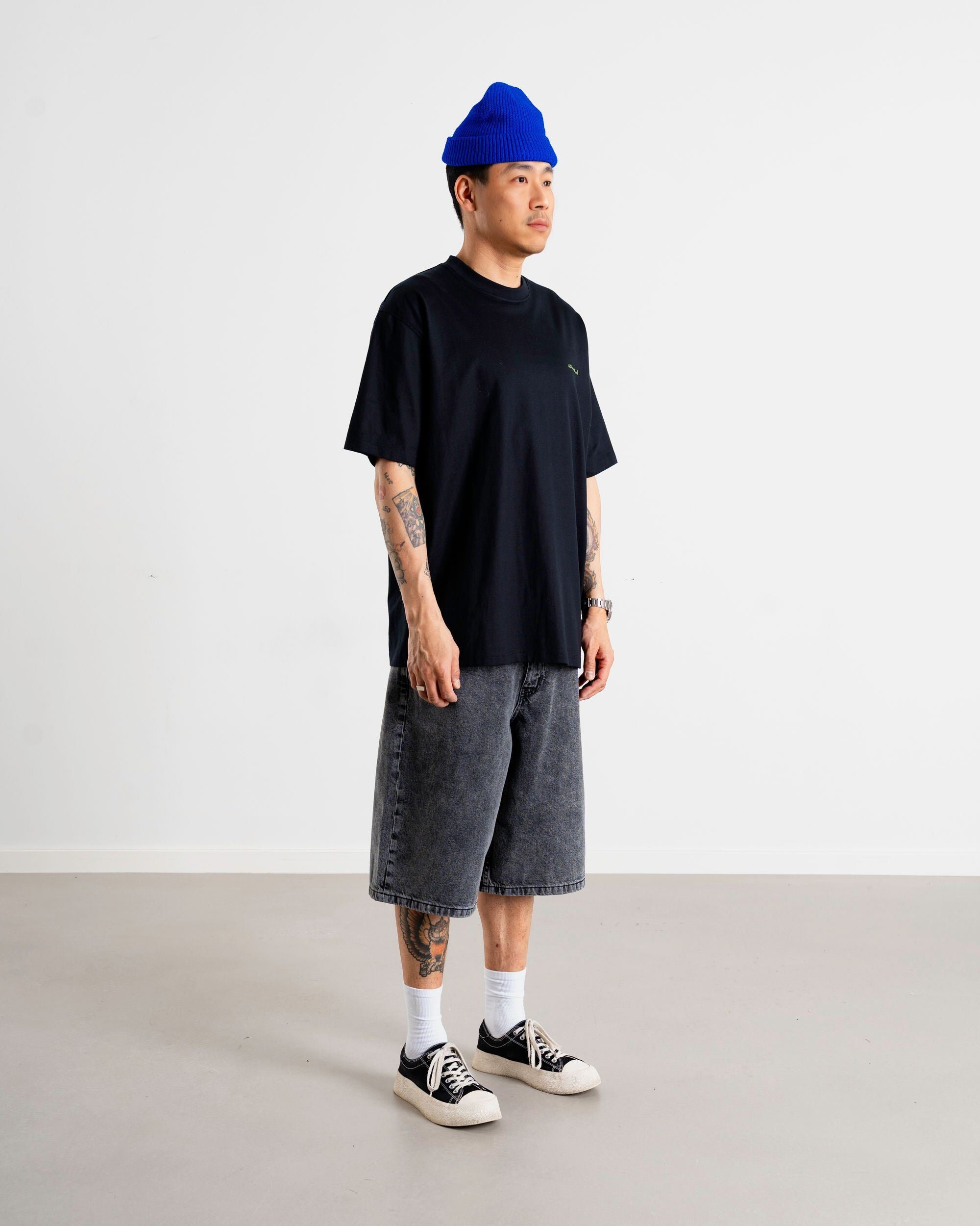 Woodbird WBBaine Tiger tee T-Shirts Black