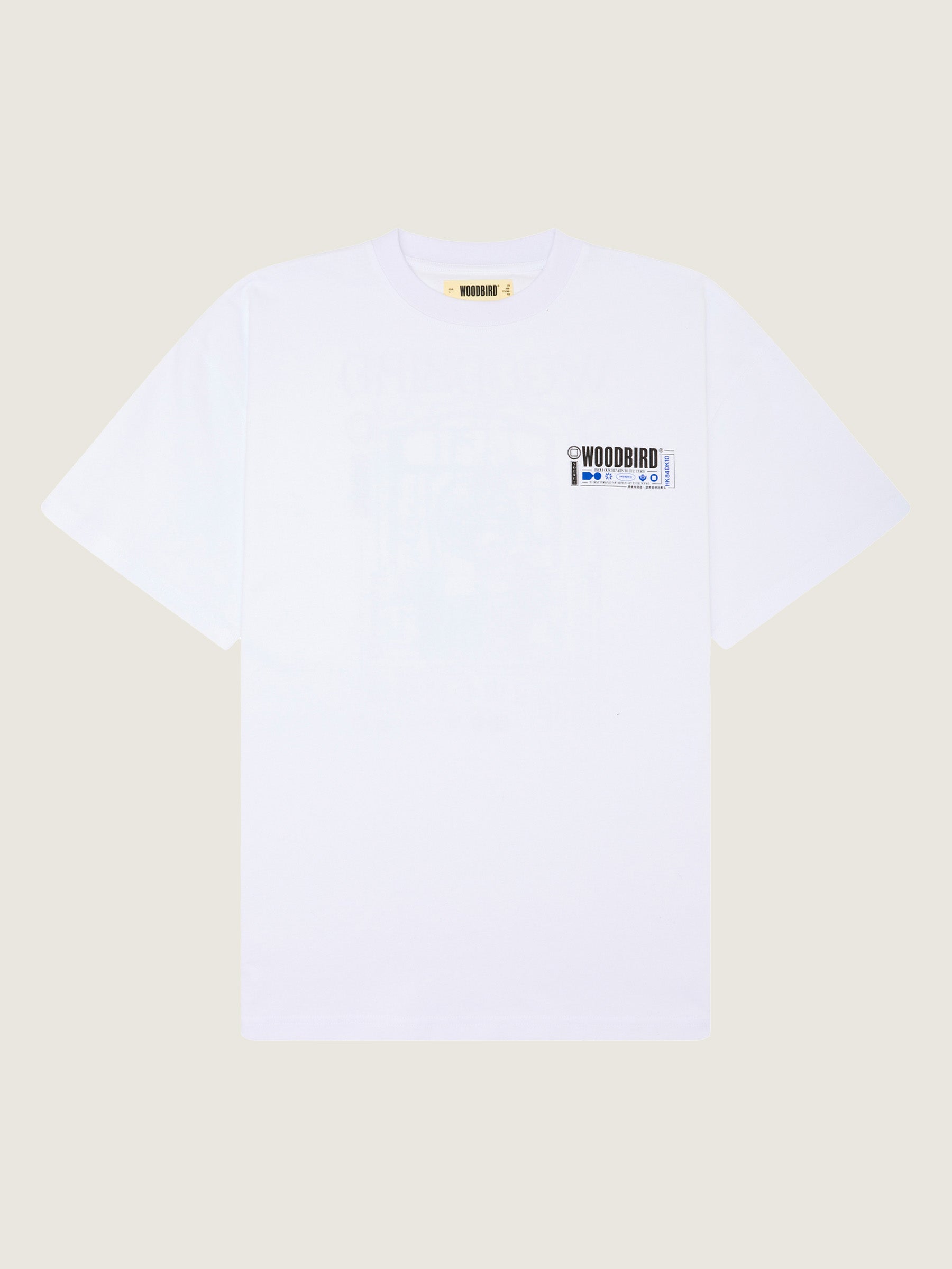 Woodbird WBBaine Train Tee T-Shirts White