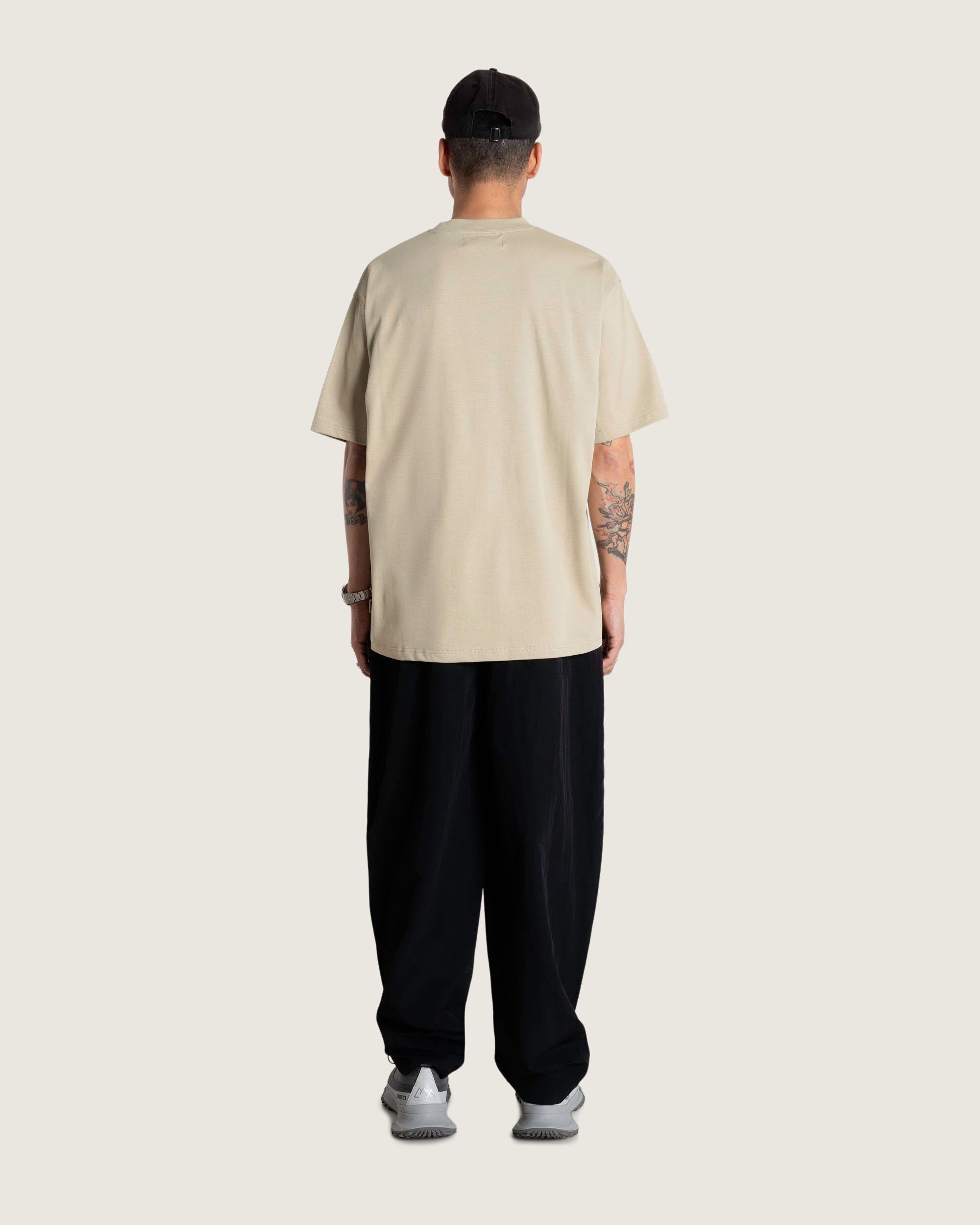 Woodbird WBBaine Truck Tee T-Shirts Stone